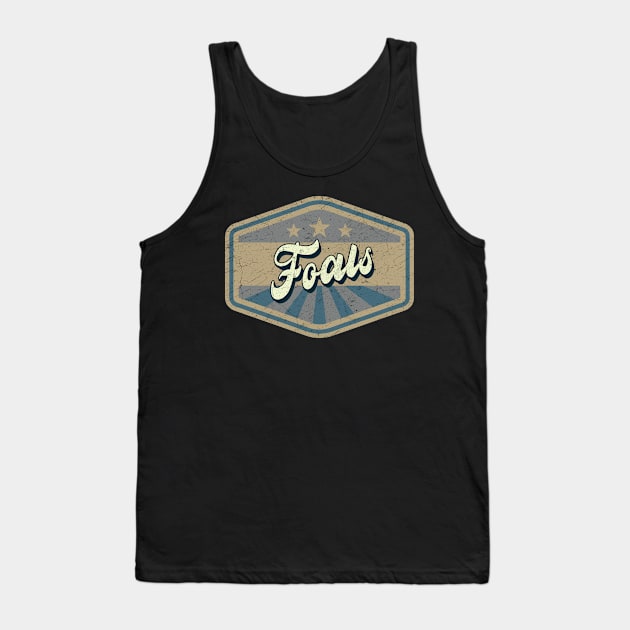 vintage Foals Tank Top by KOKOS PAPA